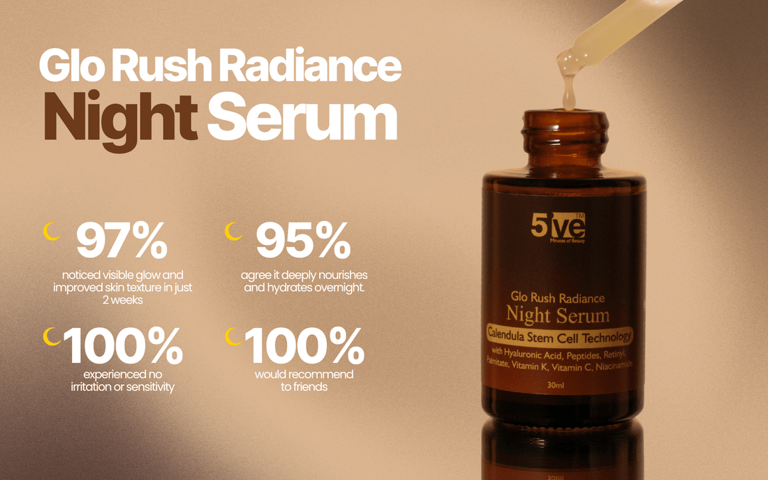 A Simple Guide to Choosing the Right Nighttime Skin Serum for Brighter, Healthier Skin - 5ive