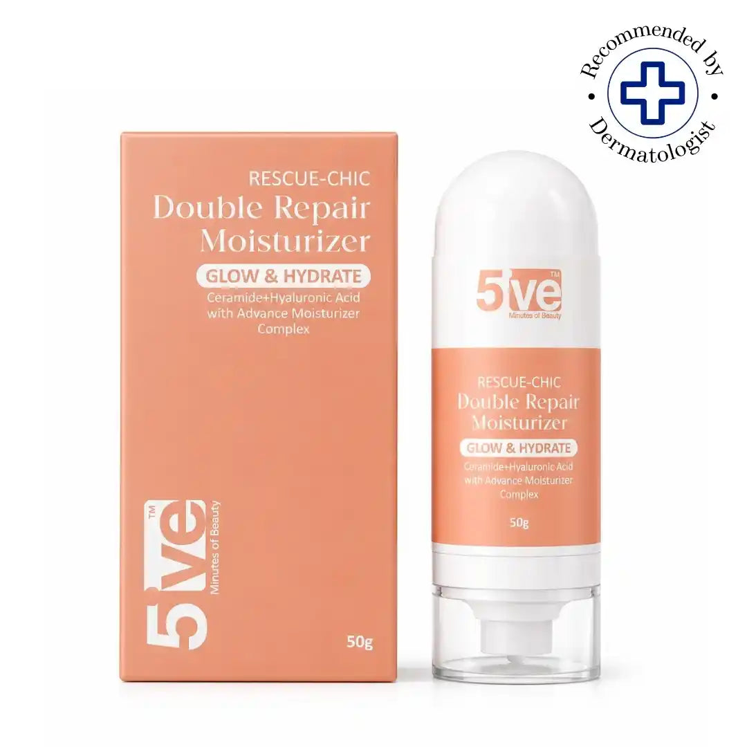 Rescue Chic Double Repair Moisturizer for Face - 50g