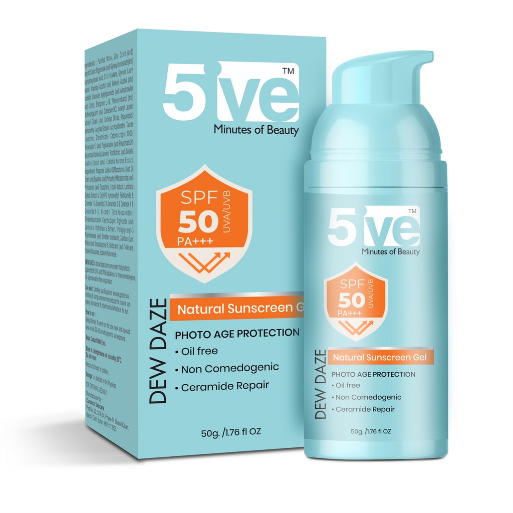 Dew Daze Sunscreen SPF 50 PA+++Gel - 50 ml