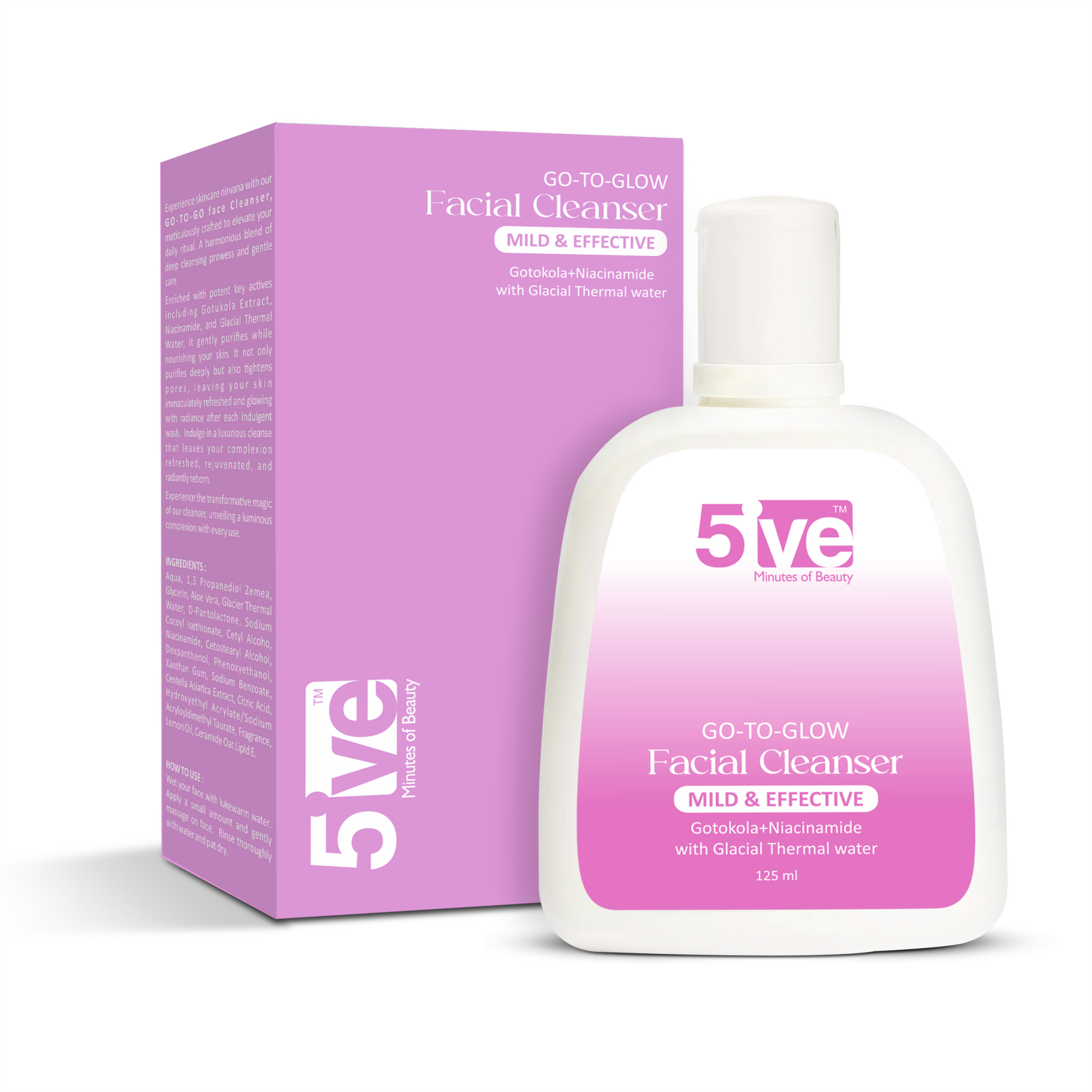 Go to Glow Facial Cleanser All Skin Types - 125 ml