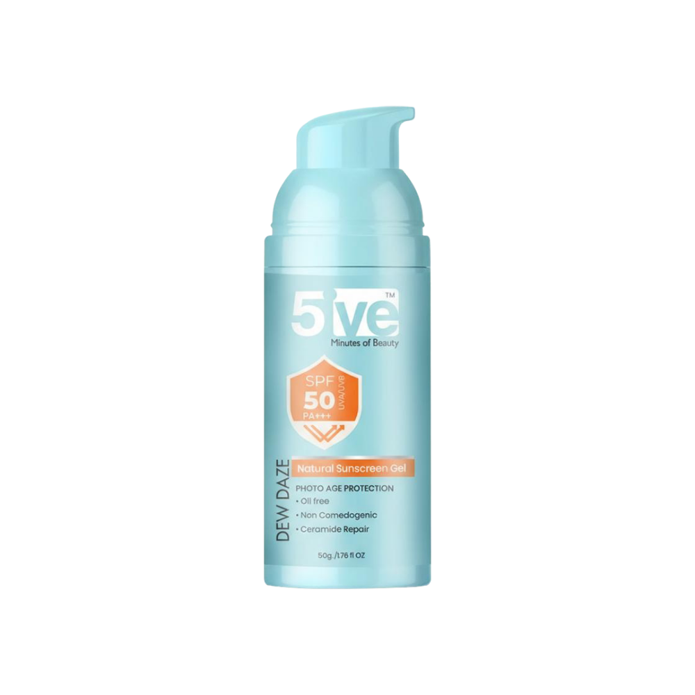 Dew Daze Sunscreen SPF 50 PA+++Gel - 50 ml