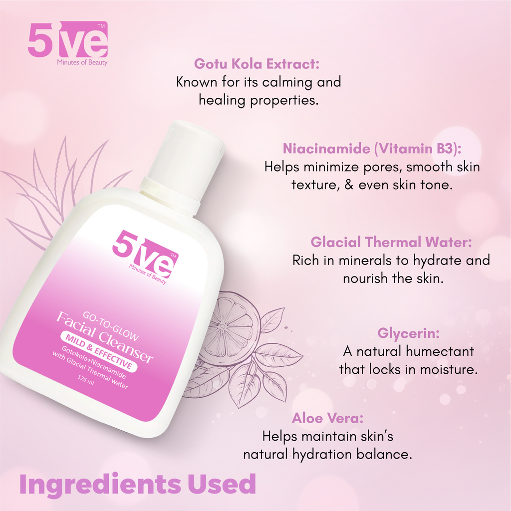 Go to Glow Facial Cleanser All Skin Types - 125 ml