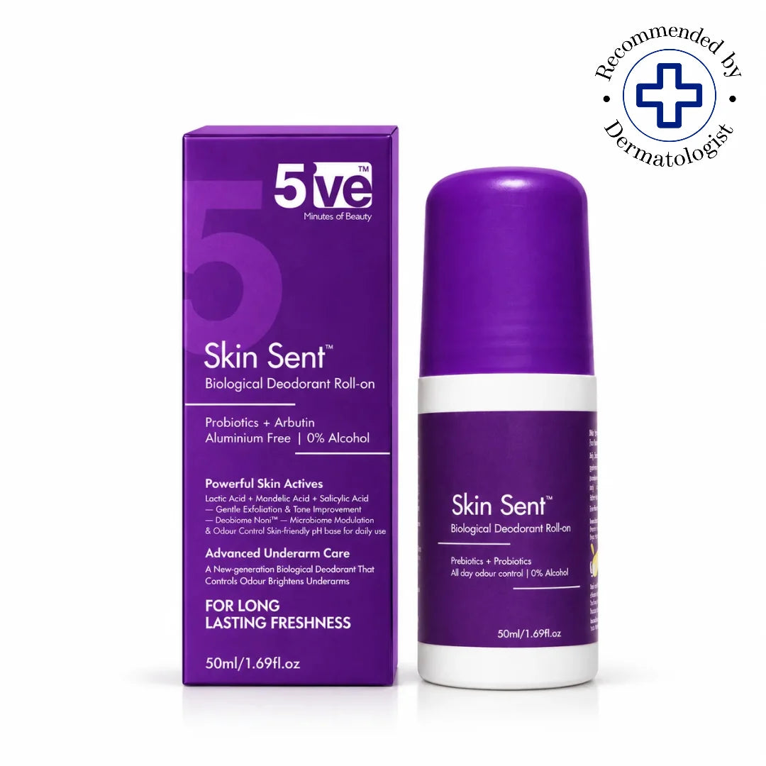5ive Skin Sent™ Biological Deodorant Roll-On