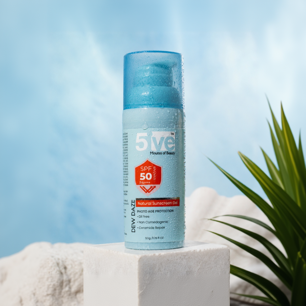 Dew Daze Sunscreen SPF 50 PA+++Gel - 50 ml