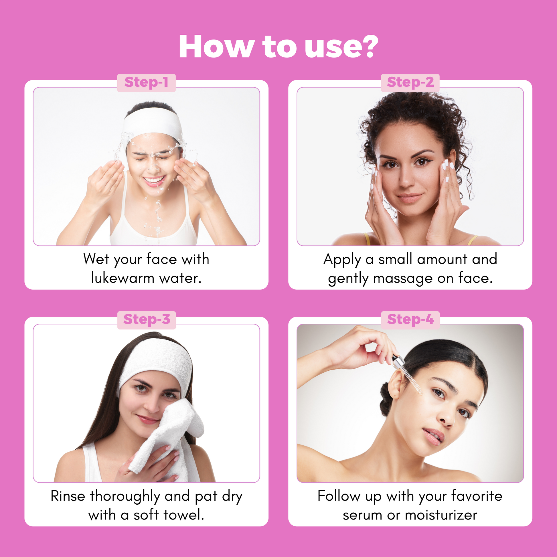 Go to Glow Facial Cleanser All Skin Types - 125 ml