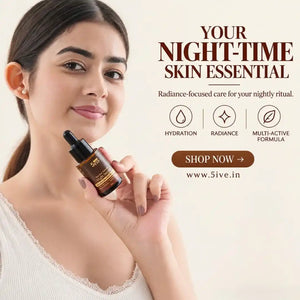 Glorush Radiance Night Serum for Face - 30ml