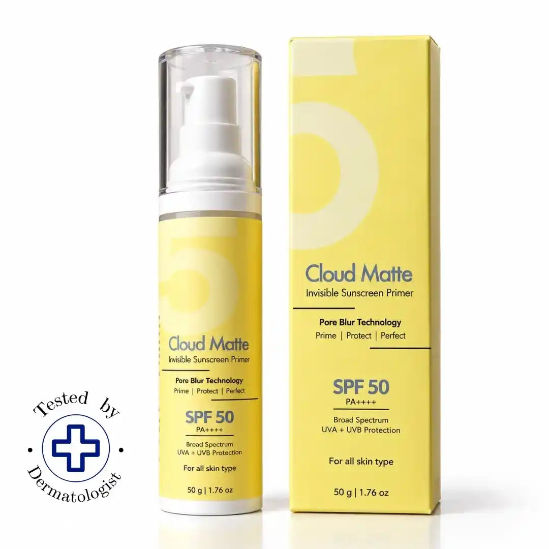 Cloud Matte Invisible Sunscreen Primer SPF 50 PA+++ - 50g