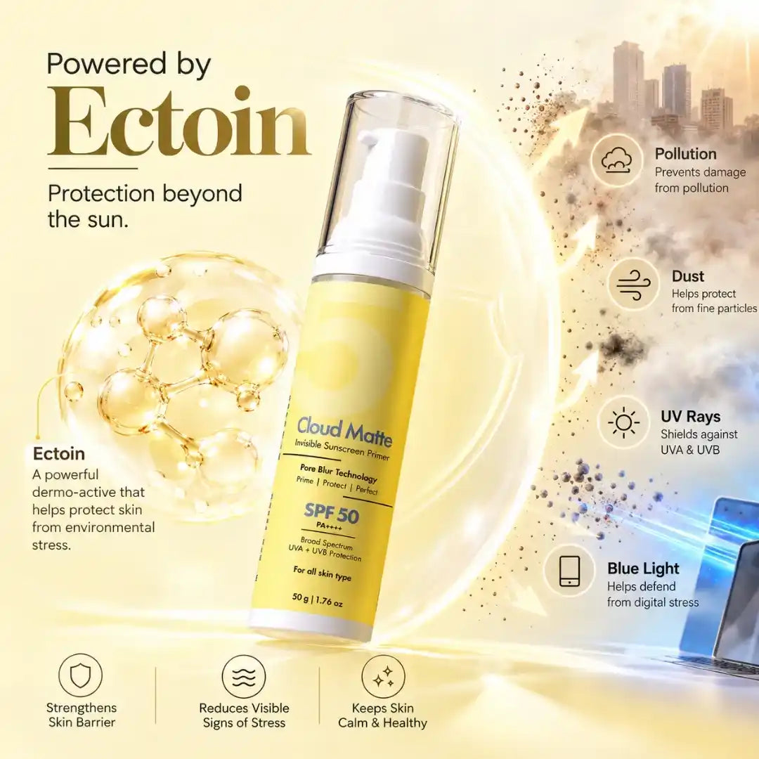 Cloud Matte Invisible Sunscreen Primer SPF 50 PA+++ - 50g