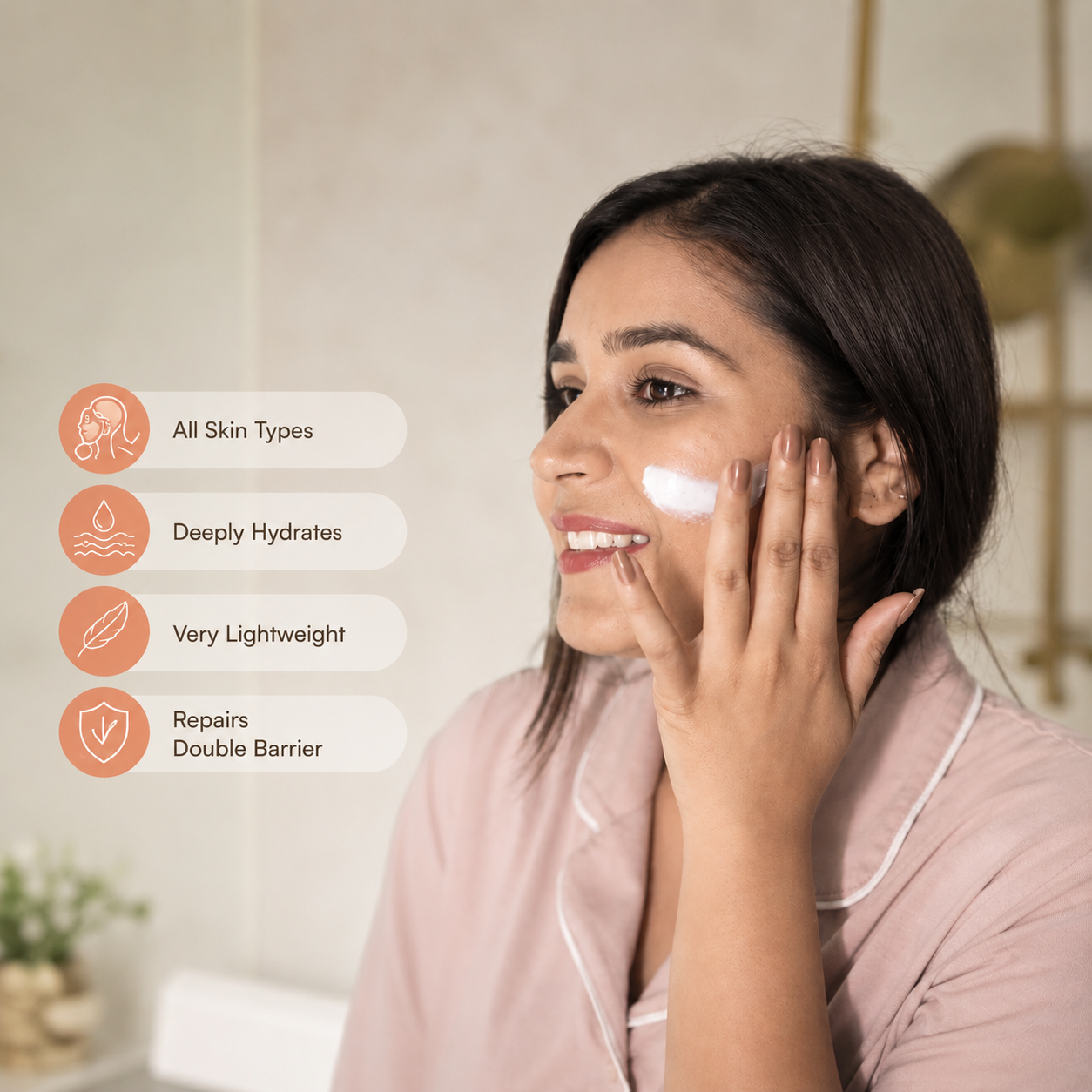 Rescue Chic Double Repair Moisturizer for Face - 50g