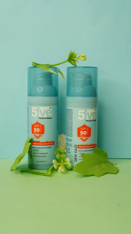 Dew Daze Sunscreen SPF 50 PA+++Gel - 50 ml