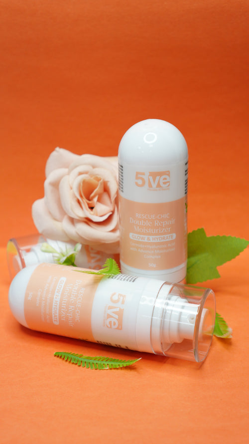 Rescue Chic Double Repair Moisturizer for Face - 50g