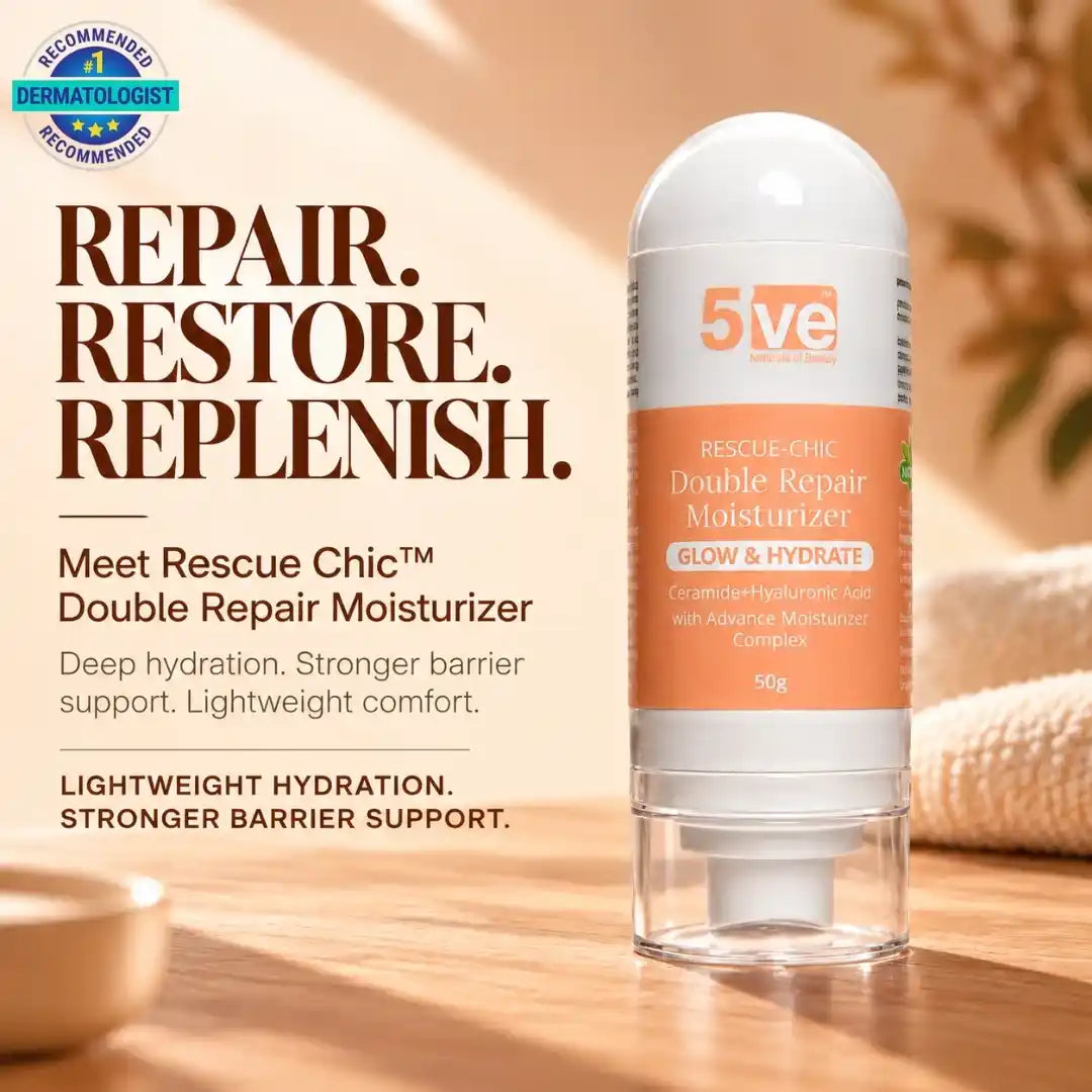 Rescue Chic Double Repair Moisturizer for Face - 50g