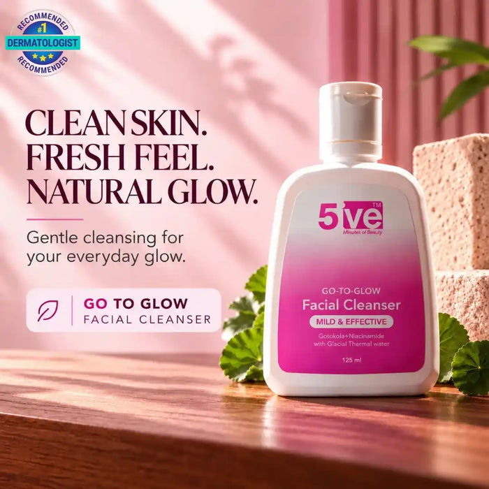 Go to Glow Facial Cleanser All Skin Types - 125 ml