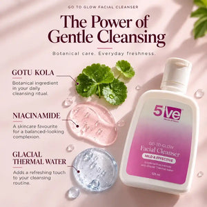 Go to Glow Facial Cleanser All Skin Types - 125 ml