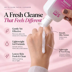 Go to Glow Facial Cleanser All Skin Types - 125 ml