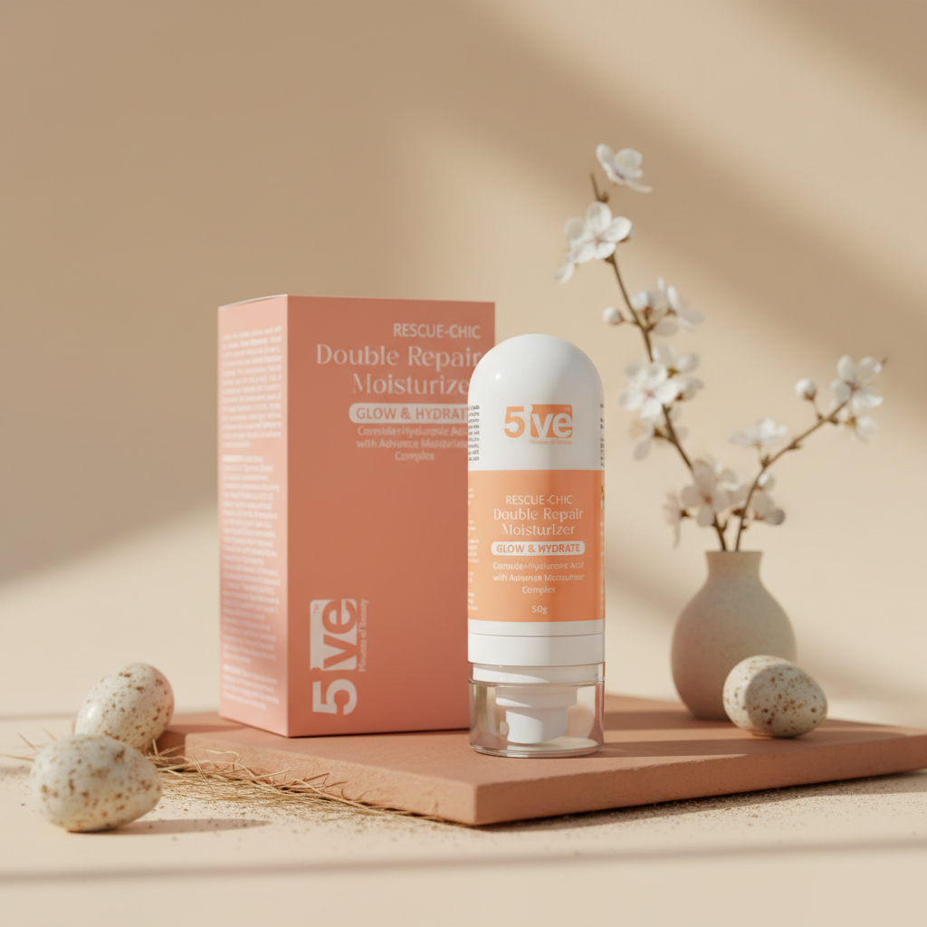 Rescue Chic Double Repair Moisturizer for Face - 50g