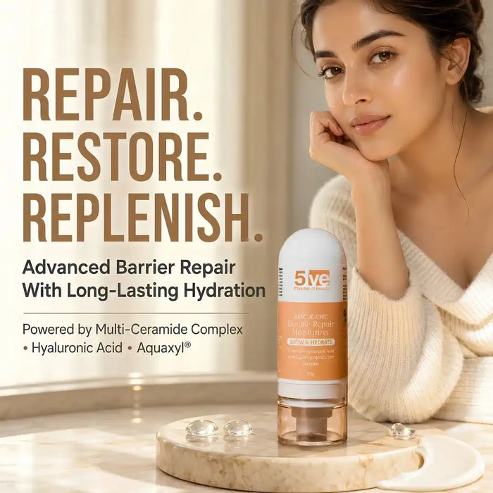 Rescue Chic Double Repair Moisturizer for Face - 50g