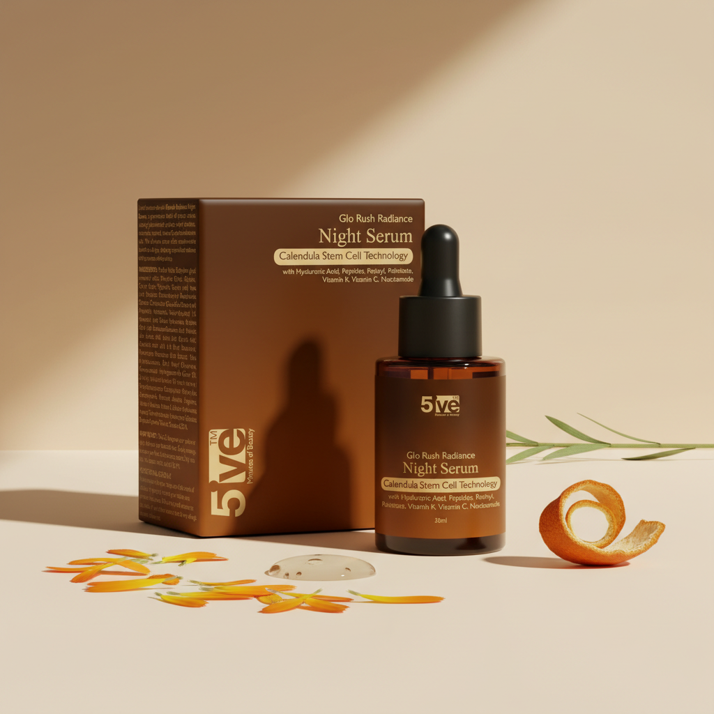 Glorush Radiance Night Serum for Face - 30ml