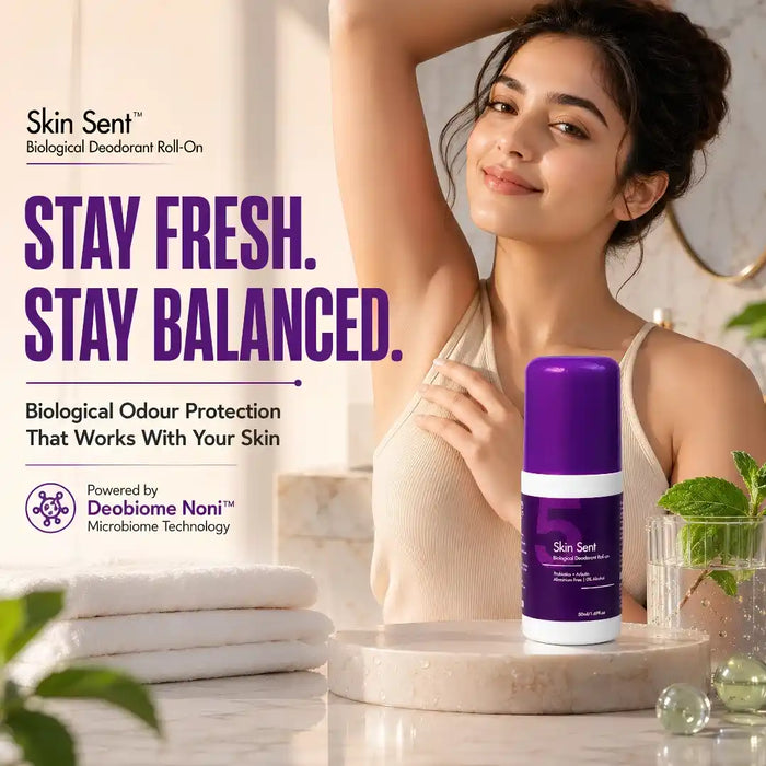 5ive Skin Sent™ Biological Deodorant Roll-On