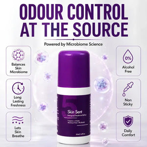 5ive Skin Sent™ Biological Deodorant Roll-On