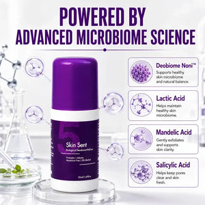 5ive Skin Sent™ Biological Deodorant Roll-On