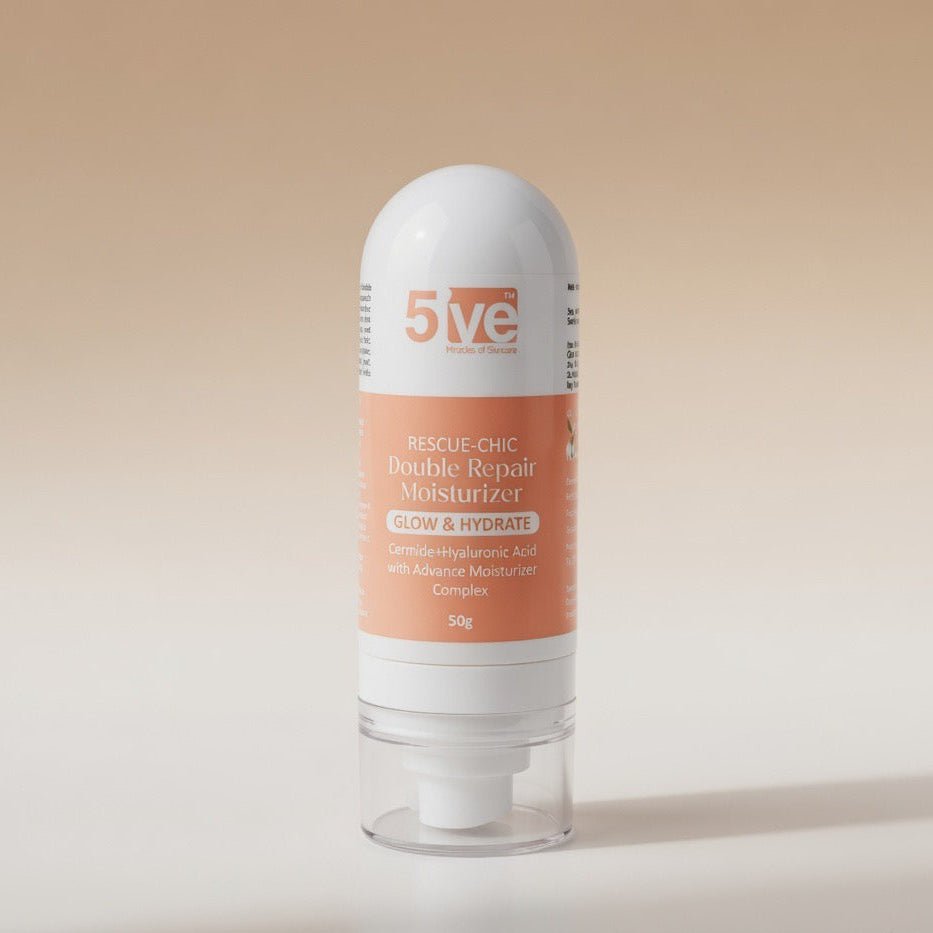 Rescue Chic Double Repair Moisturizer for Face - 50g - 5ive